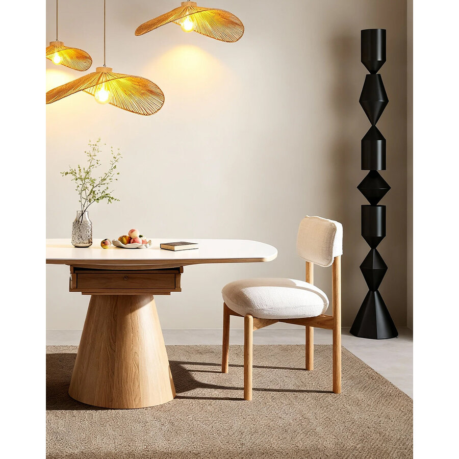 Felix Eetkamerstoel Natural/Creme Felix Eetkamerstoel Natural/Creme