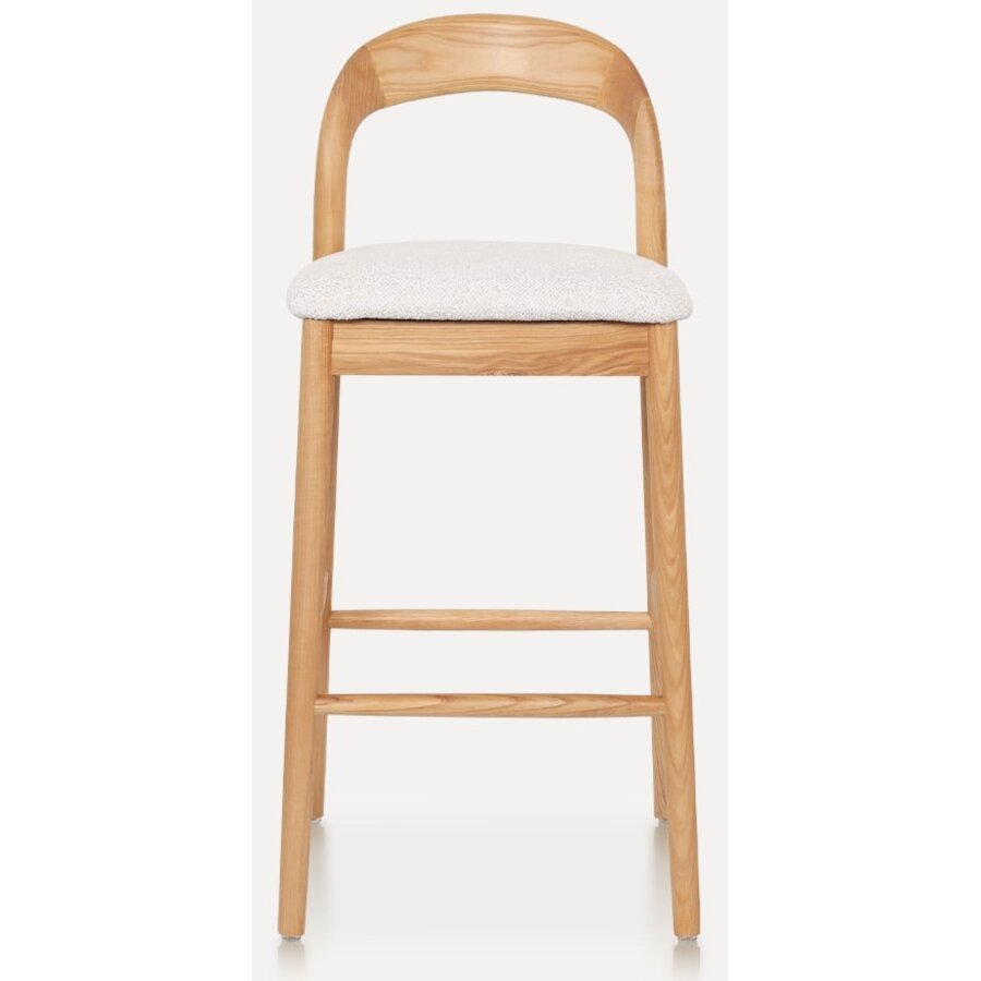 Lilah Barstoel Natural/Wit Lilah Barstoel Natural/Wit