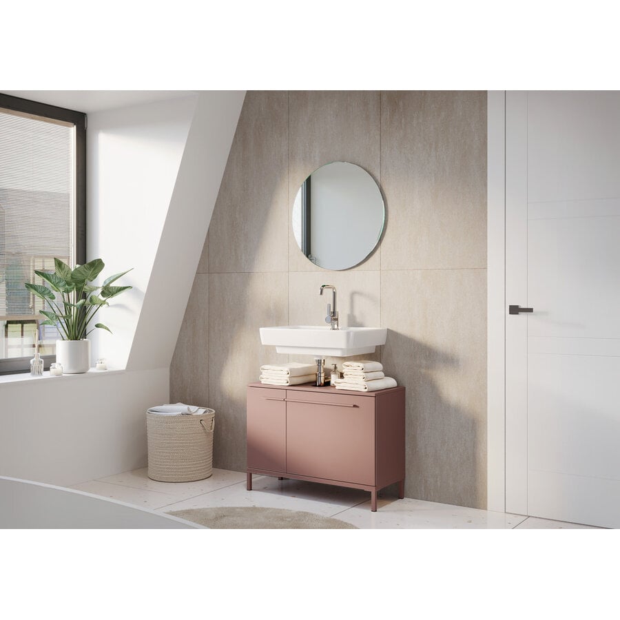 Laurino Toffee Wastafelonderkast 80 cm