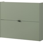 Germania Ameca Taupe Groen / Eiken Schoenenkast 2-Kleppen W100 cm