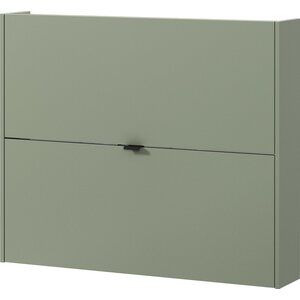 Germania Ameca Taupe Groen / Eiken Schoenenkast 2-Kleppen W100 cm