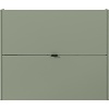 Ameca Taupe Groen / Eiken Schoenenkast 2-Kleppen W100 cm