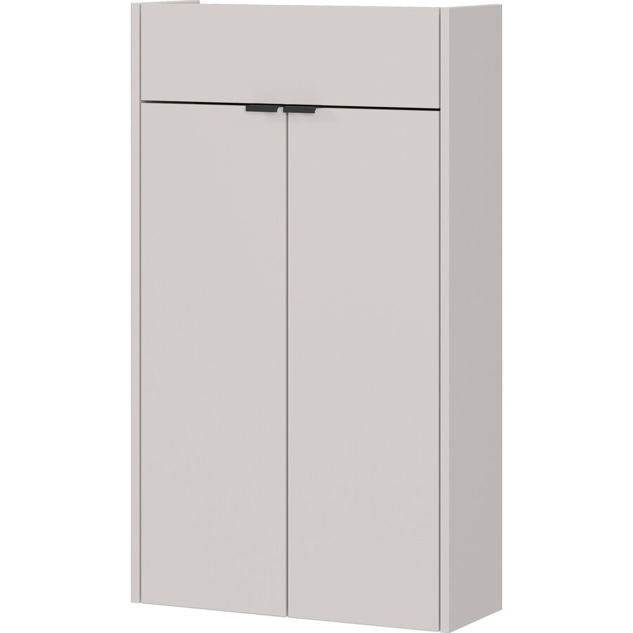 Ameca Cashmere / Eiken Schoenenkast Hoog Ameca Cashmere / Eiken Schoenenkast Hoog