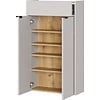 Ameca Cashmere / Eiken Schoenenkast Hoog Ameca Cashmere / Eiken Schoenenkast Hoog