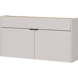 Germania Ameca Cashmere / Eiken Schoenenkast Laag