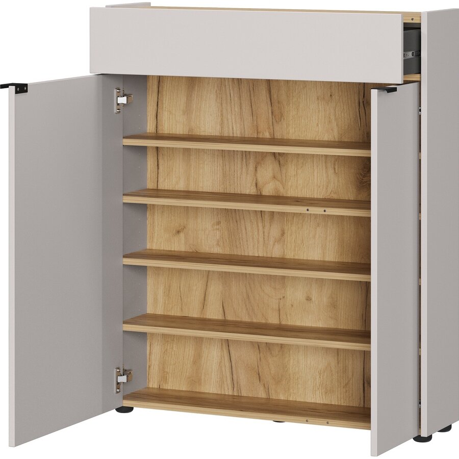 Ameca Cashmere / Eiken Multifunctionele Wandkast