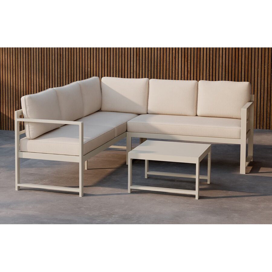 Salvador Hoek Loungeset Beige Salvador Hoek Loungeset Beige