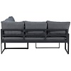 Zingaro Hoek Loungeset Zwart/Grijs