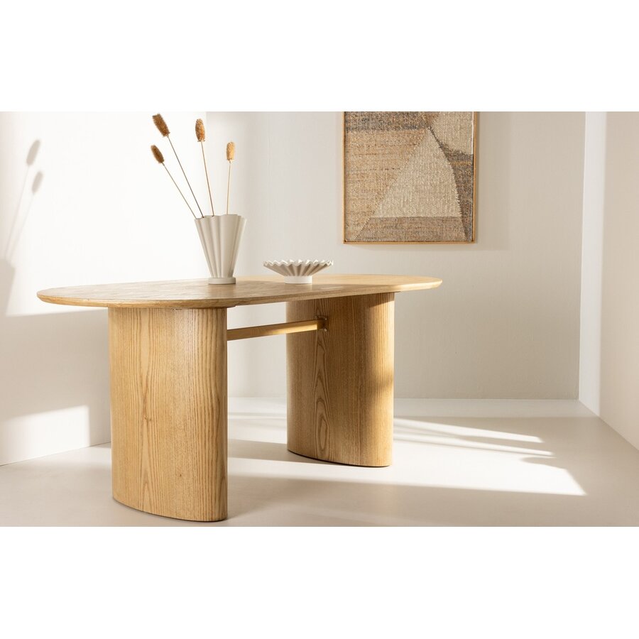 Isolde Natural Eettafel Ovaal 180 cm