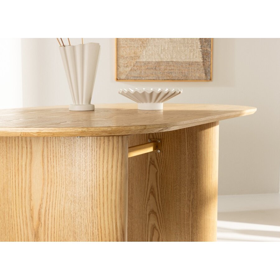 Isolde Natural Eettafel Ovaal 180 cm