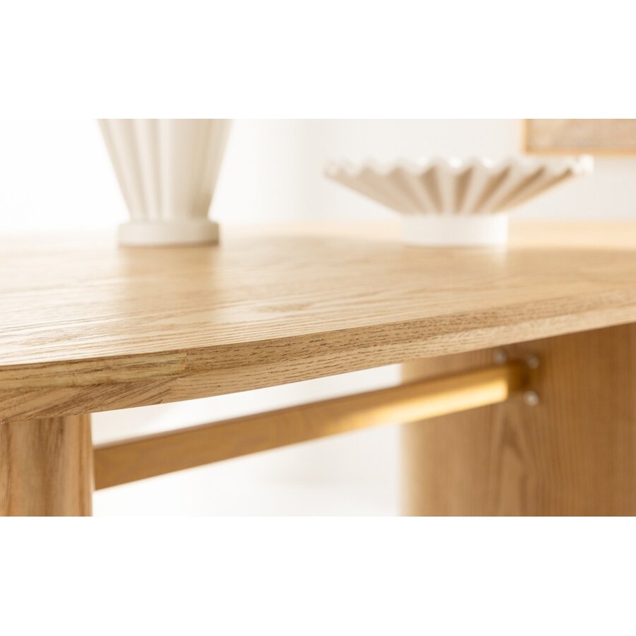 Isolde Natural Eettafel Ovaal 180 cm