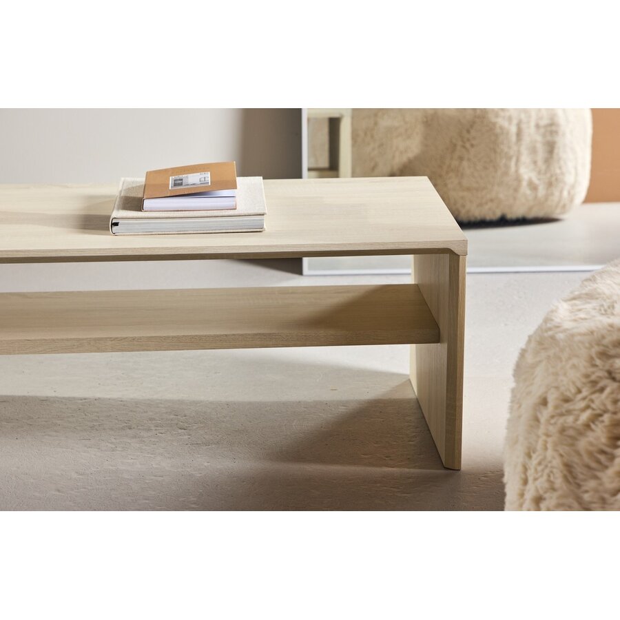 Telemarket White Wash Salontafel Rechthoek 110x50 cm Telemarket White Wash Salontafel Rechthoek 110x50 cm