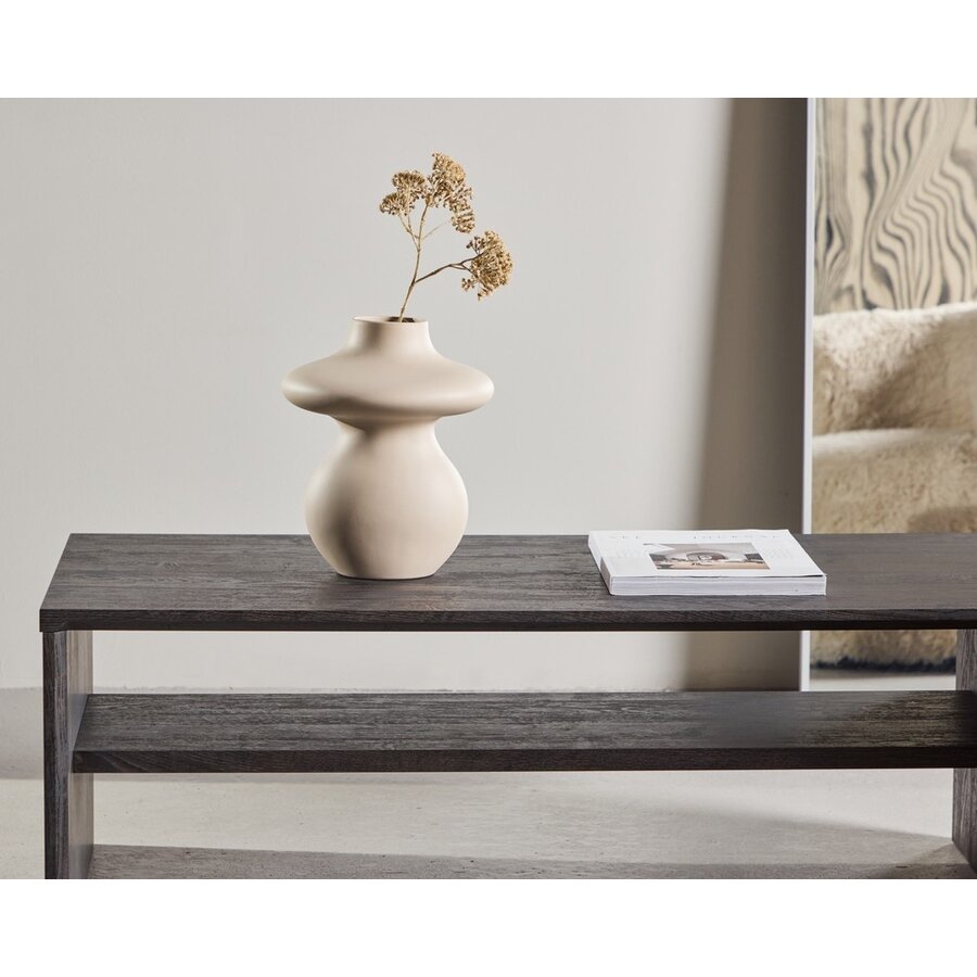 Telemarket Zwart Salontafel Rechthoek 110x50 cm