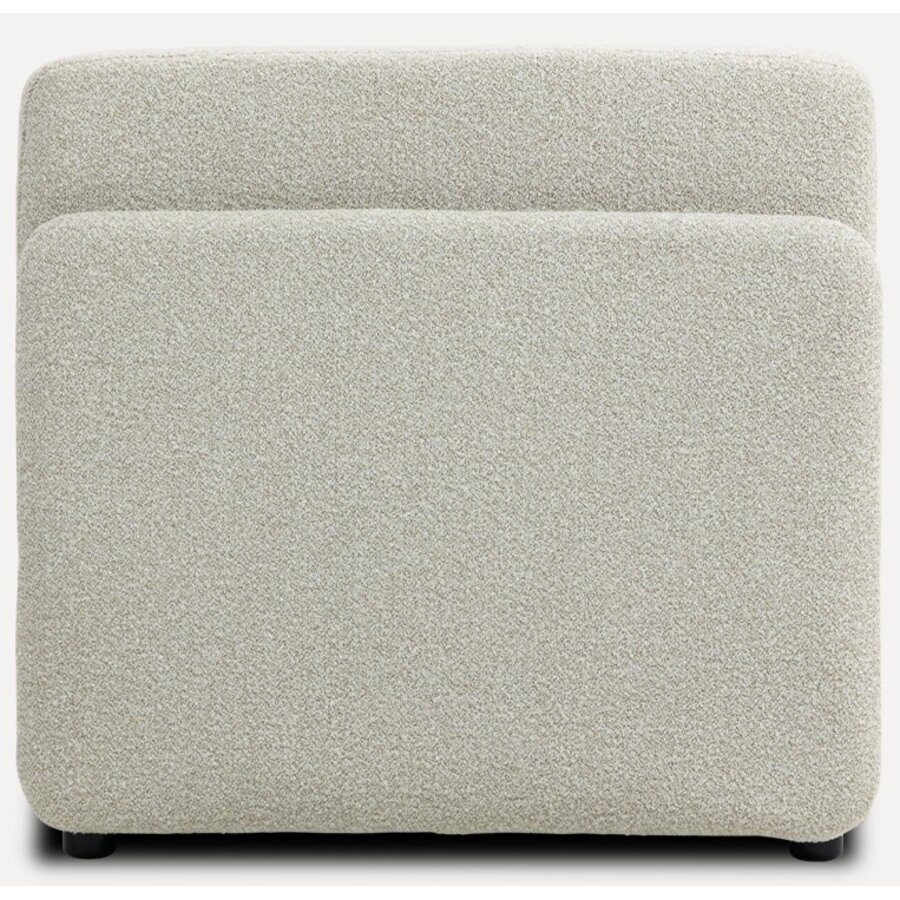 Mia Beige 1-Zits Modulair Bank