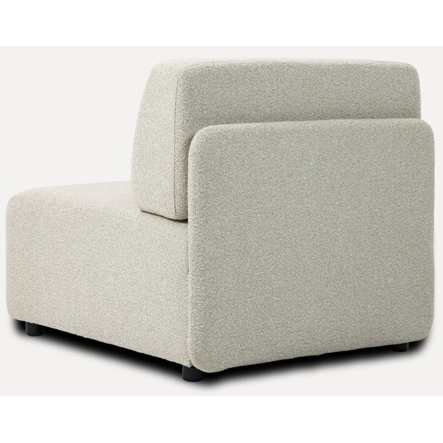 Mia Beige 1-Zits Modulair Bank