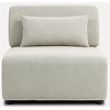 Mia Beige 1-Zits Modulair Bank