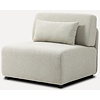 Mia Beige 1-Zits Modulair Bank