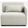 Mia Beige 1-Zits Modulair Bank Rechts