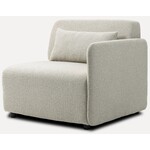 Hjem Interiors Mia Beige 1-Zits Modulair Bank Rechts