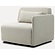 Mia Beige 1-Zits Modulair Bank Rechts