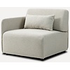 Mia Beige 1-Zits Modulair Bank Links