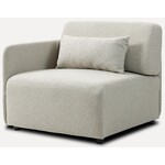 Hjem Interiors Mia Beige 1-Zits Modulair Bank Links