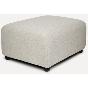 Hjem Interiors Mia Beige Ottoman