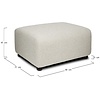 Mia Beige Ottoman