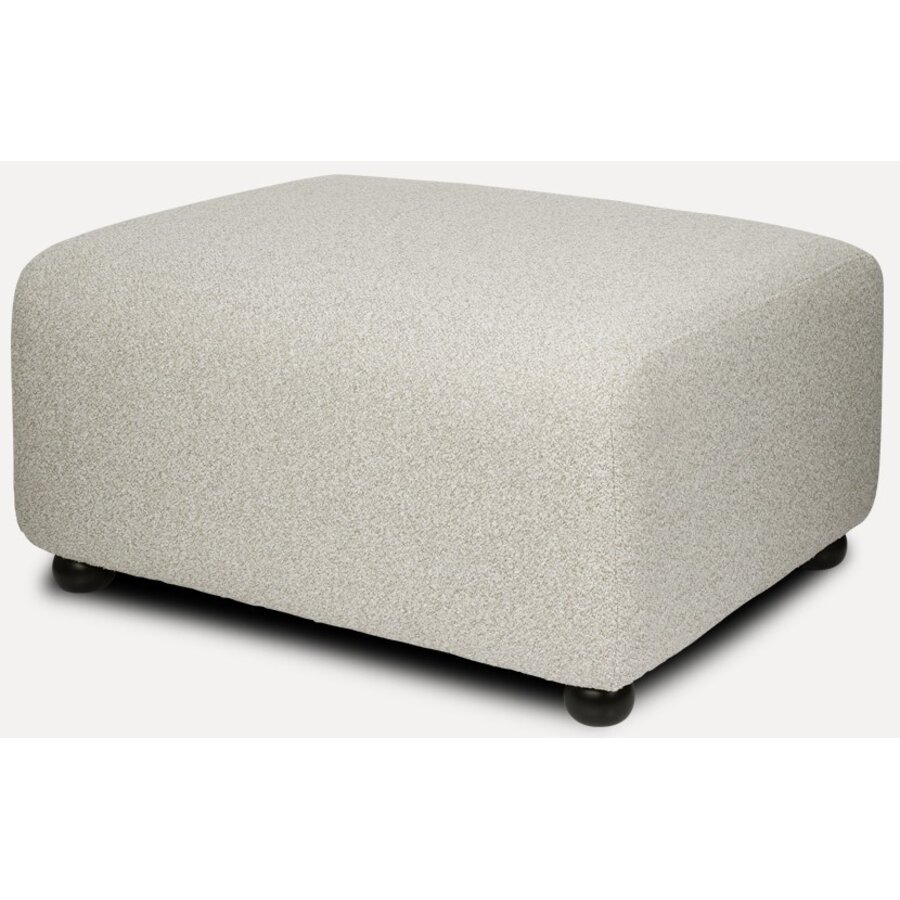 Mia Beige Ottoman