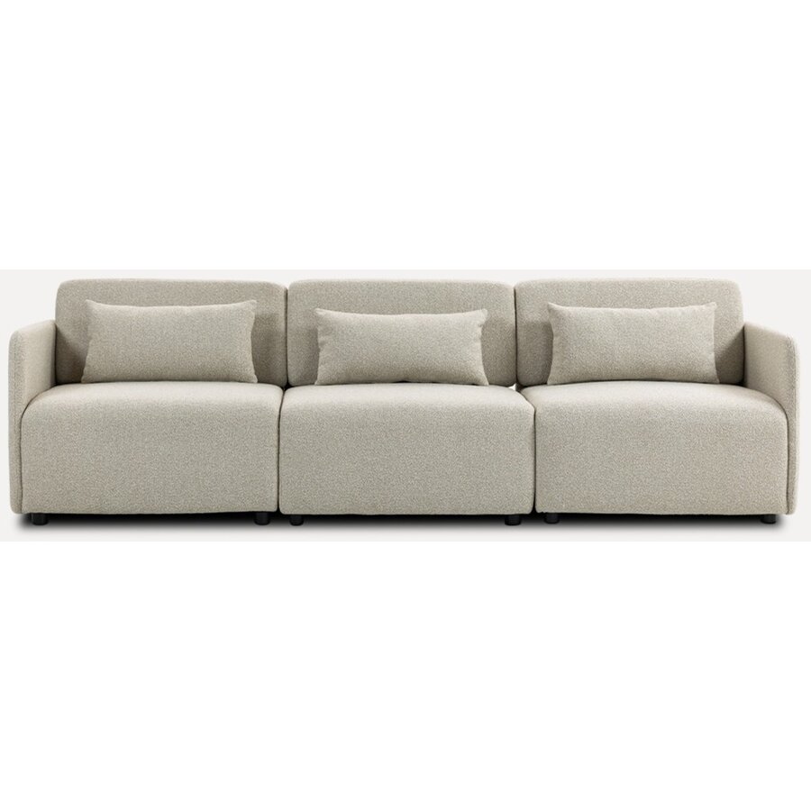 Mia Beige 3-Zits Bank Mia Beige 3-Zits Bank