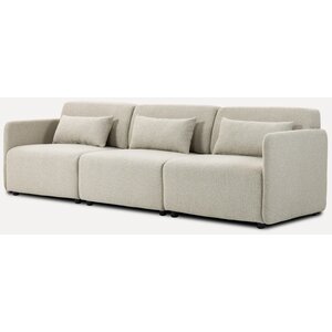 Hjem interiors Mia Beige 3-Zits Bank