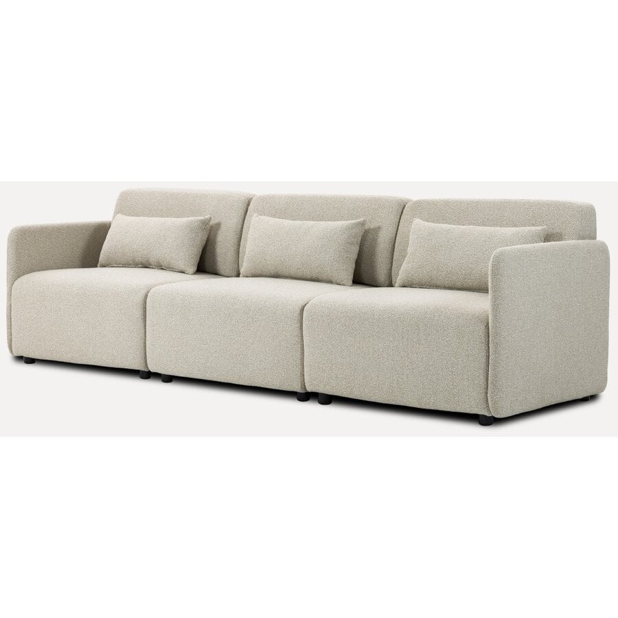 Mia Beige 3-Zits Bank Mia Beige 3-Zits Bank