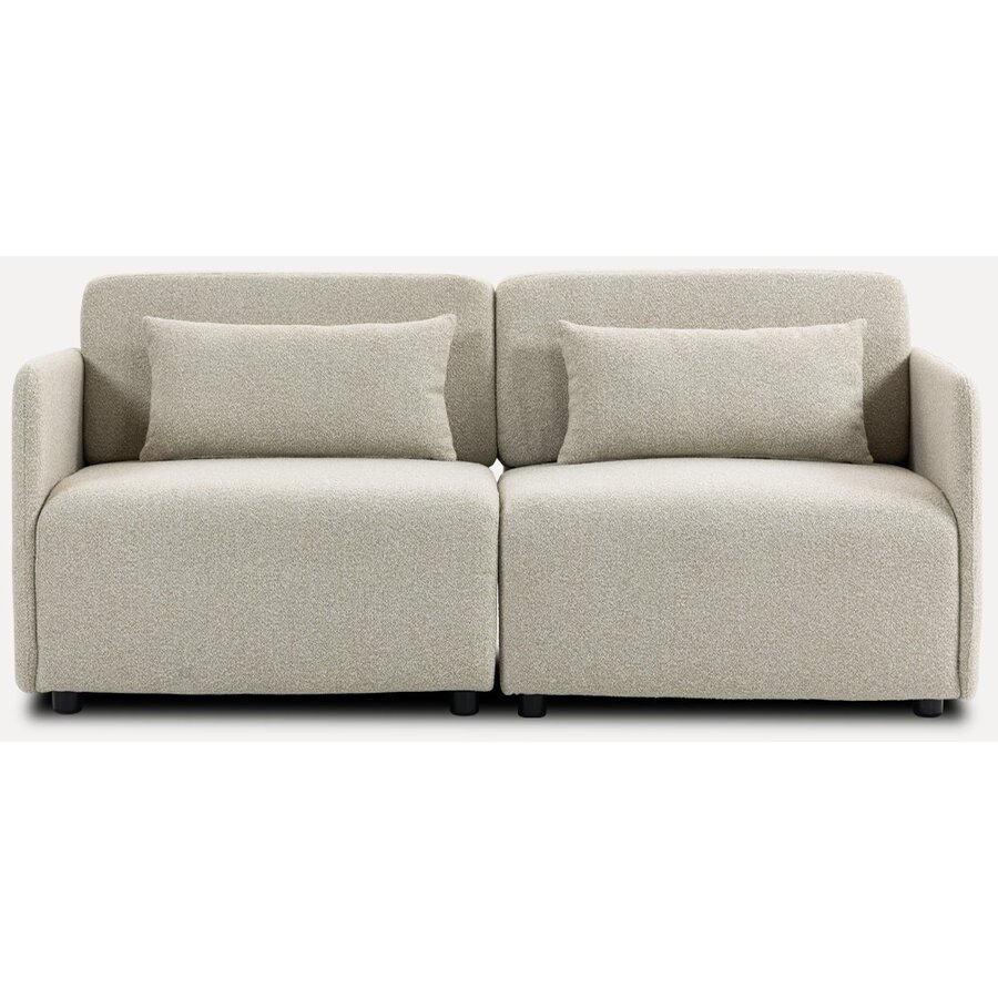 Mia Beige 2-Zits Bank