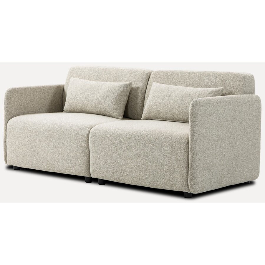 Mia Beige 2-Zits Bank