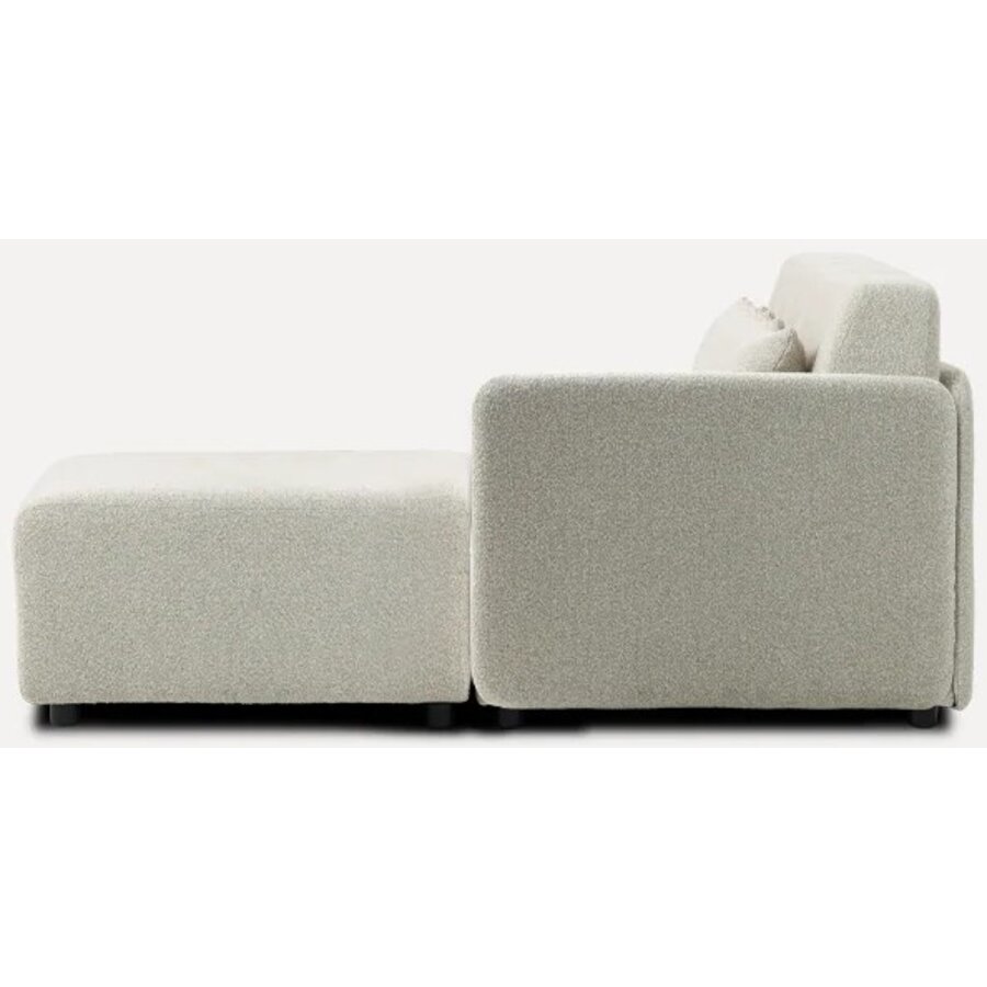 Mia Beige 4-Zits Bank met Ottoman Mia Beige 4-Zits Bank met Ottoman