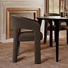 Splendor Bruin Bouclé Eetkamerstoel