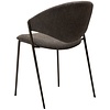 Zone Eetkamerstoel Bruin Bouclé