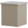 Lenox Beige Bijzettafel Vierkant
