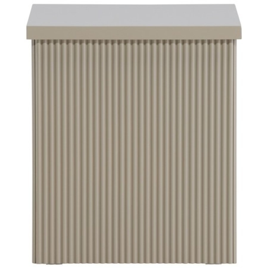 Lenox Beige Bijzettafel Vierkant