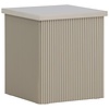 Lenox Beige Bijzettafel Vierkant