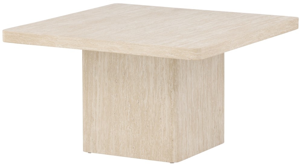 Hjem Interiors Qvart Travertijn Beige Salontafel Vierkant