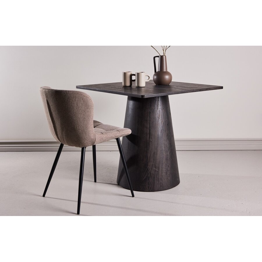 Lanzi Mocha Eettafel Vierkant 80x80 cm