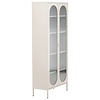 Lima Beige Vitrinekast H180 cm