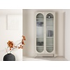 Lima Beige Vitrinekast H180 cm