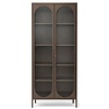 Lima Bruin Vitrinekast H180 cm