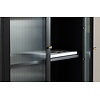 Lima Zwart Vitrinekast H180 cm