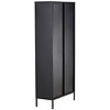 Lima Zwart Vitrinekast H180 cm