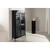 Lima Zwart Vitrinekast H180 cm