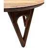 Vadim Ronde Bijzettafel Massief Acaciahout Ø60 cm