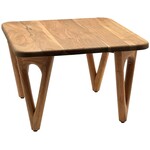 Sky Style Vadim Vierkante Bijzettafel Massief Acacia